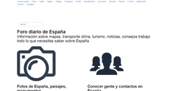 Desktop Screenshot of diarioforo.com
