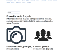 Tablet Screenshot of diarioforo.com